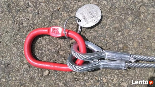 Zawiesie, zawiesia linowe 2-cięgnowe 2cFkh