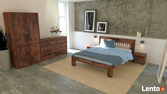 Łóżko BUK, OLCHA, SOSNA, DĄB Świat Sypialni ZAWIERCIE