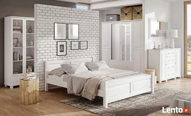 Łóżko BUK, OLCHA, SOSNA, DĄB Świat Sypialni ZAWIERCIE