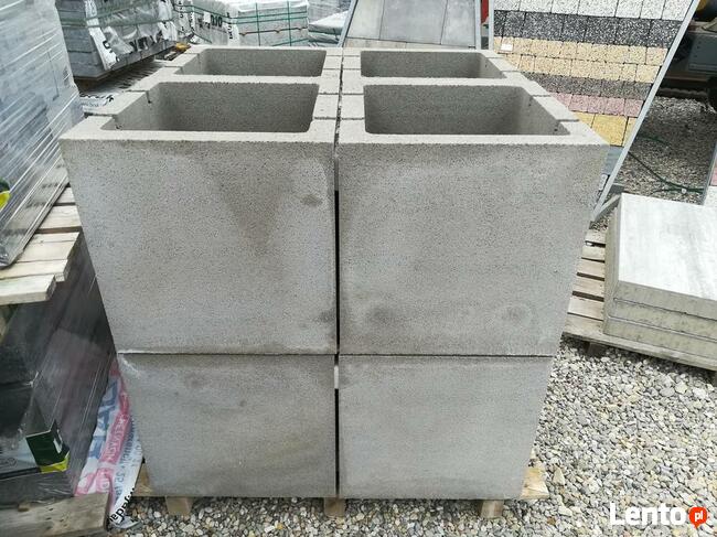 Donica beton ogród kostka brukowa