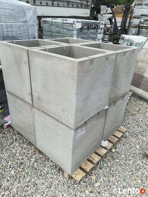 Donica beton ogród kostka brukowa