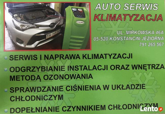 Serwis klimatyzacji samochodowych Mirkowska 46a