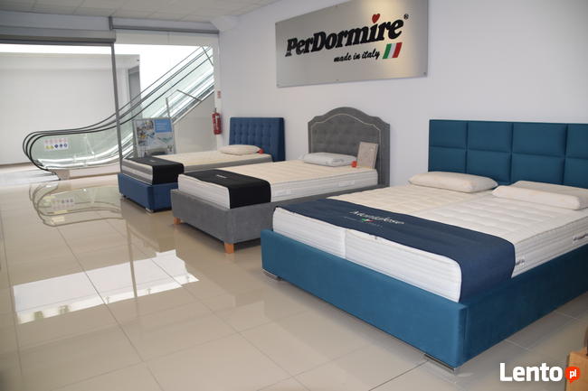 Łóżko tapicerowane PATRICK Świat Sypialni