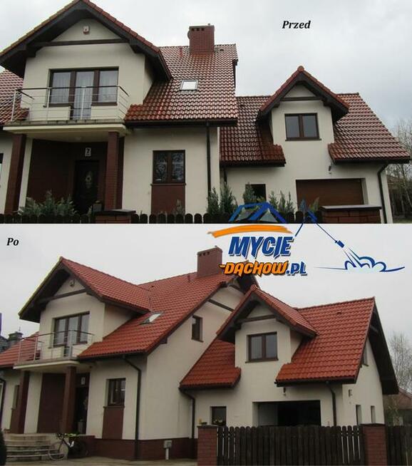 Mycie Dachu, elewacji, kostki brukowej. tel: 512 600 998