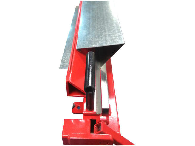 Giętarka zaginarka do blachy płaskiej ZGW-1250/1,0 RED