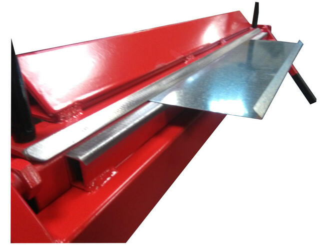 Zaginarka dekarska do blachy giętarka ZGW-1250/1,0