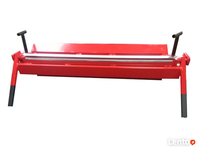 Giętarka zaginarka do blachy płaskiej ZGW-1250/1,0 RED