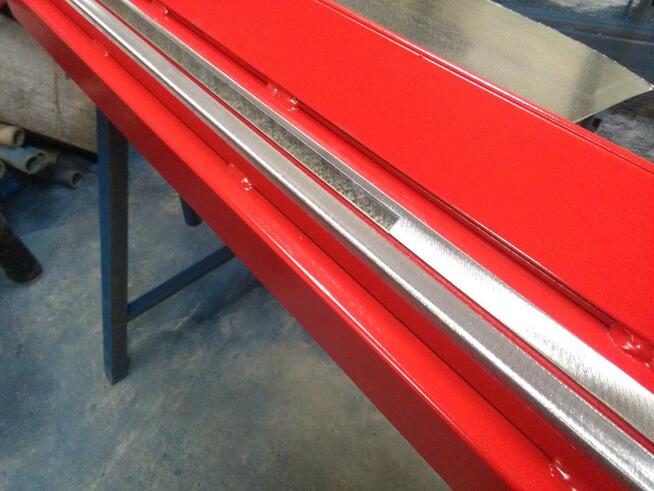 Zaginarka dekarska do blachy giętarka ZGW-1250/1,0