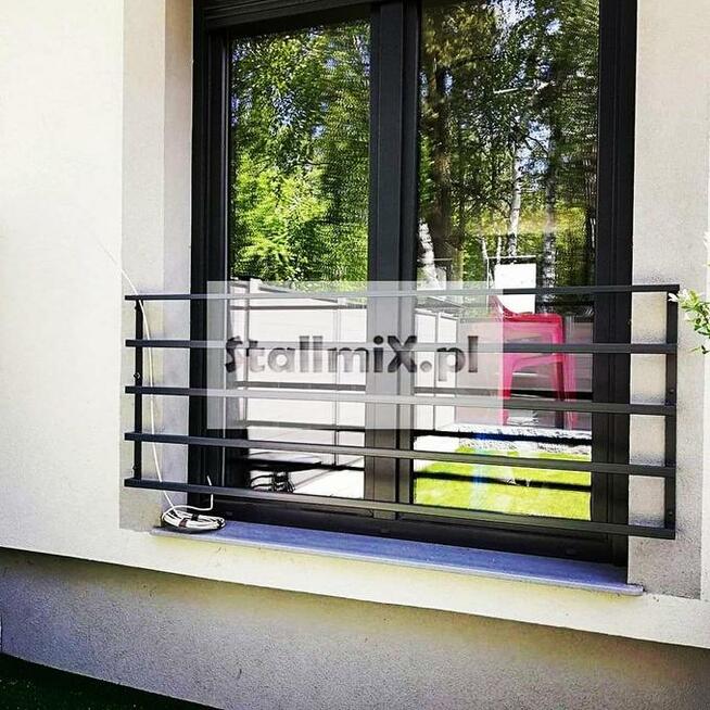 Nowoczesne balustrady, balustrady zabezpieczające StallmiX