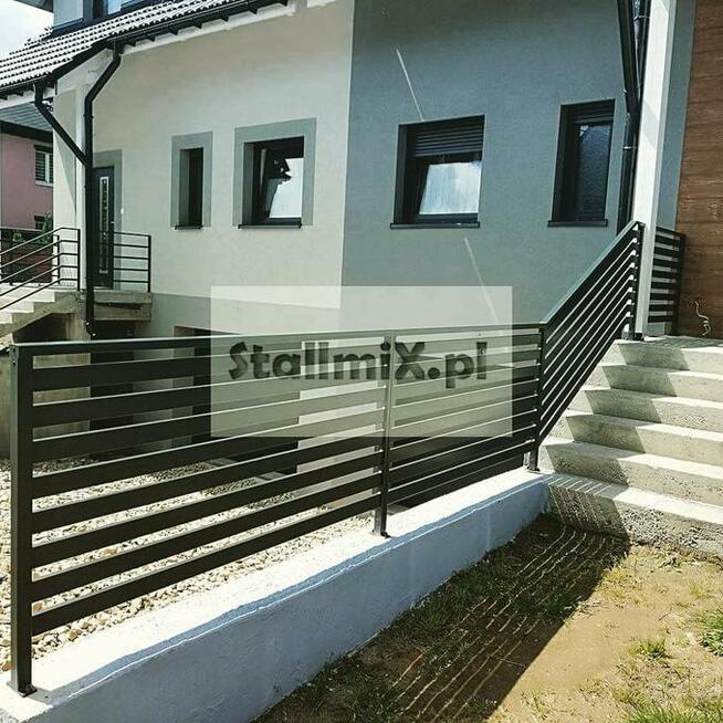 Nowoczesne balustrady, balustrady zabezpieczające StallmiX