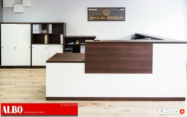 Lada recepcyjna, meble biurowe PRODUCENT