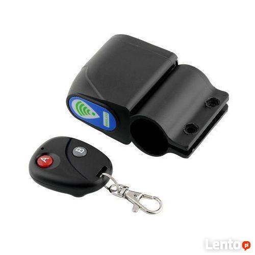 ALARM ROWEROWY ANTYKRADZIEŻOWY DO SKUTERA QUADA + PILOT