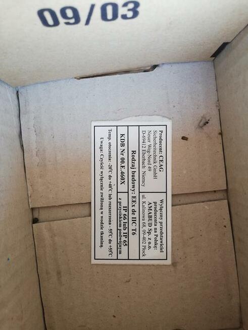 Kaseta sterownicza GHG 411 ; IP 66