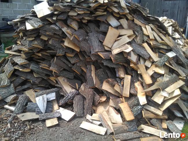 opał, drewno opałowe gotowe cięte, kominkowe łupane