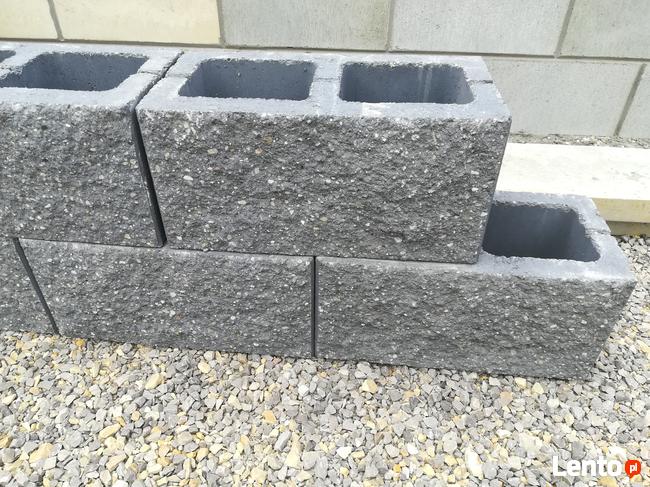 Pustak betonowy elewacyjny mur ściana ogrodzenie