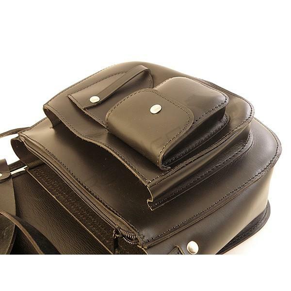 Torba Listonoszka z juchtu - Sklep OrsoNero