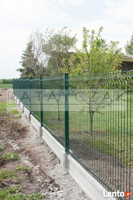 Ogrodzenie panelowe 3D systemowe 1,53m fi4mm RAL