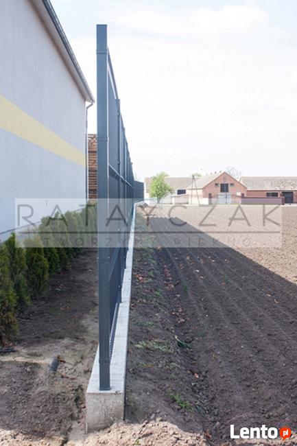 Ogrodzenie panelowe, systemowe h=1,23m fi=4mm RAL