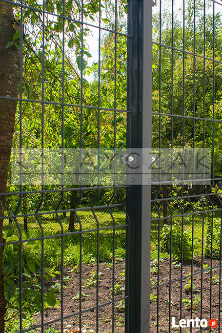 Ogrodzenie panelowe, systemowe h=1,23m fi=4mm RAL