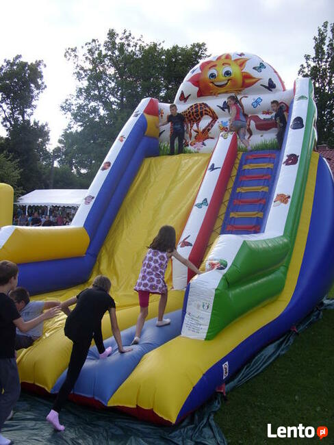 Imprezy dla dzieci, klaun, zamek dmuchany, zjeżdżalnia