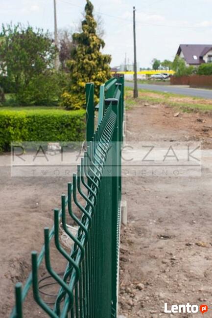 Ogrodzenie panelowe 3D systemowe 1,53m fi4mm RAL