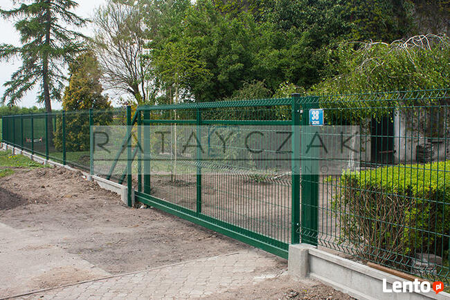 Ogrodzenie panelowe 3D systemowe 1,53m fi4mm RAL