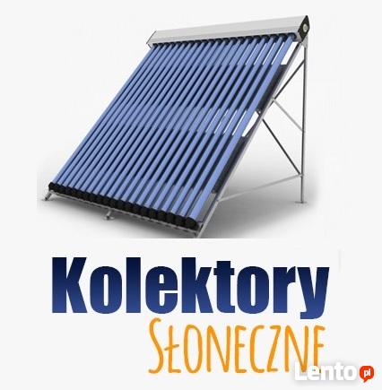 Zestaw solarny 36 rur z zbiornikiem 300l Kolektory słoneczne