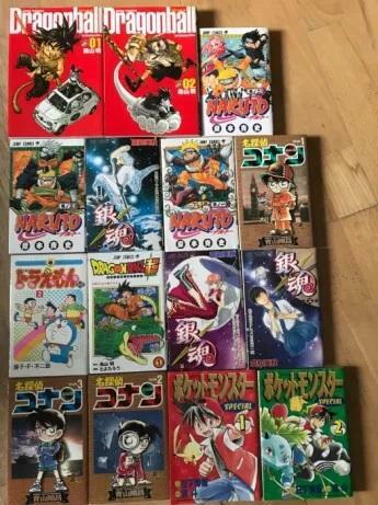 Manga, Mangi po japońsku, sztuka od 18zł - cena zależna od t