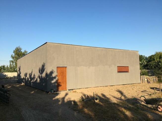 NOWY murowany MAGAZYN 200m2 ŚREM KOŚCIAN 17x12m