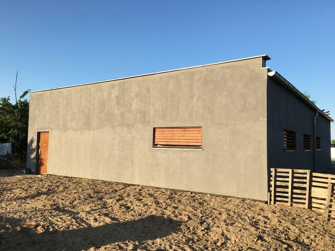 NOWY murowany MAGAZYN 200m2 ŚREM KOŚCIAN 17x12m