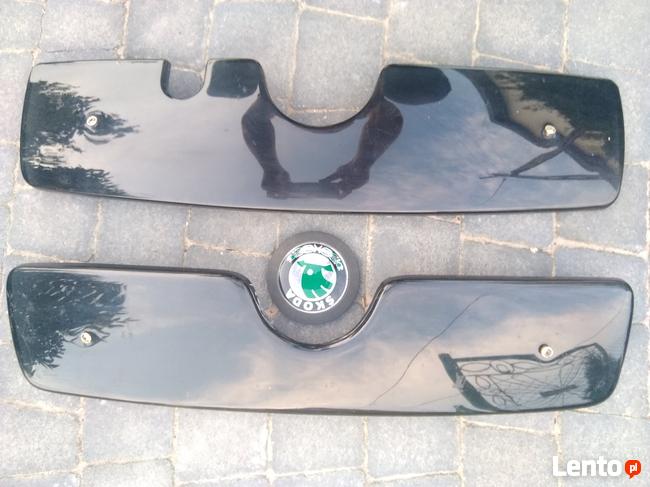 Osłona powietrza grilla chłodnicy Skody Octavia