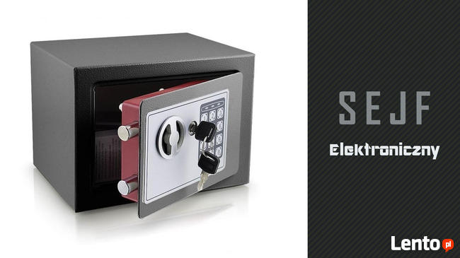 Sejf z zamkiem elektronicznym