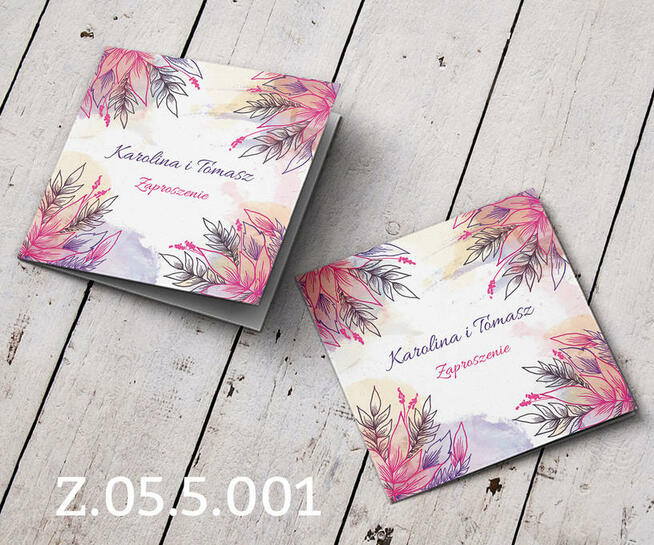 Tanie zaproszenia ślubne - ekspresowo