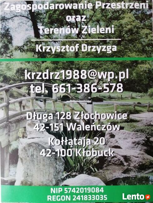 Zagospodarowanie Terenów Zieleni