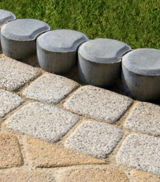 Palisada Circus Forbet szary obrzeże