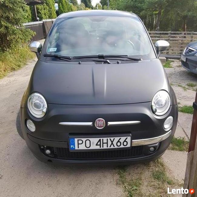 Fiat 500 turbo Black Jack wersja Matowo-Perłowa