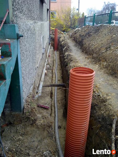 Odwodnienia, izolacje budynków, drenaż opaskowy, wykonani