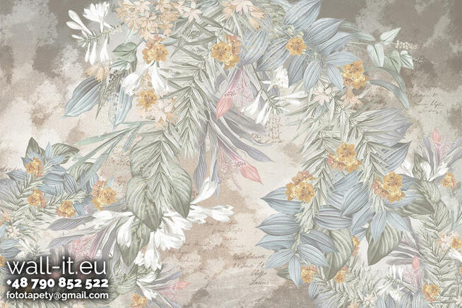 Fototapety do sypialni kwiaty Fototapeta do salonu liście