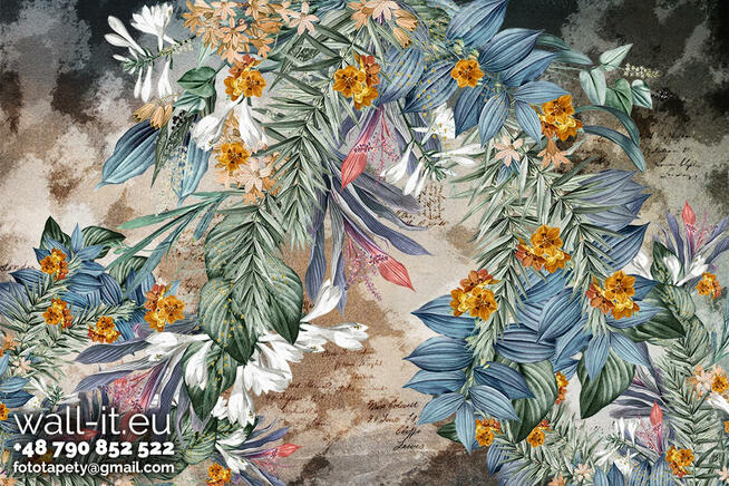 Fototapety do sypialni kwiaty Fototapeta do salonu liście