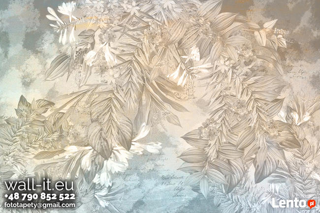 Fototapety do sypialni kwiaty Fototapeta do salonu liście