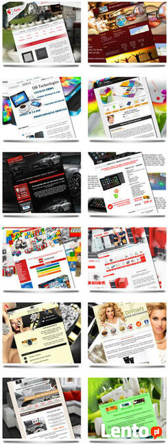 Szablony Ebay / Szablon aukcji Allegro / Strony www 2025 !