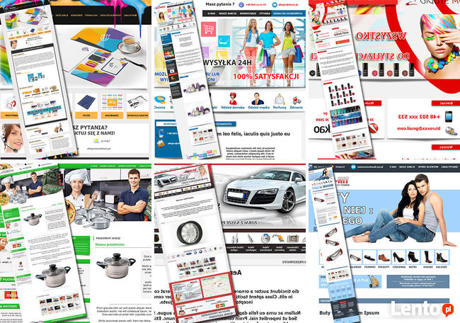 Szablony Allegro / eBay (PL,ENG, DE) Strony internetowe ,LOGO