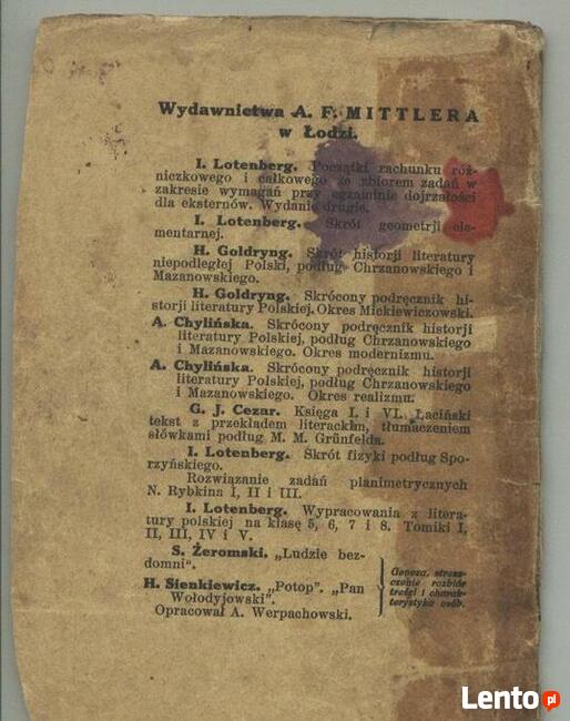 GRAŻYNA Powieść Litewska 1928 Mickiewicz Biblioteka Klasyków