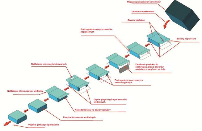 Maszyna pakująca kartoniarka