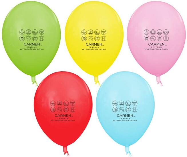 BALONY Z NADRUKIEM Warszawa Szybko Balony reklamowe Baloniki