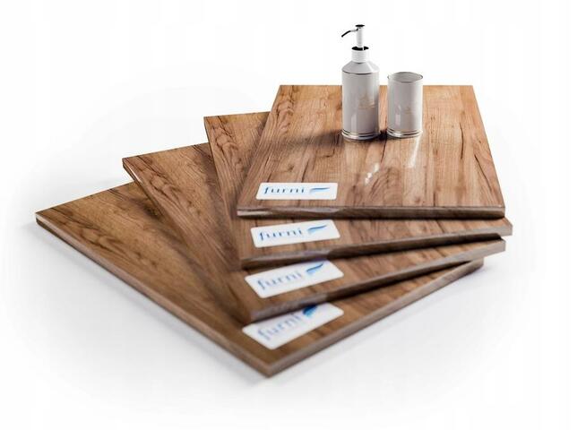 Szafka Łazienkowa z Podwójną Umywalką Wisząca ROSE DEKOR 120