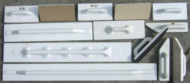 SZPACHELKA MALARSKA GIPS TYNK 40mm KRAJOWA RĄCZKA PLASTIKOWA