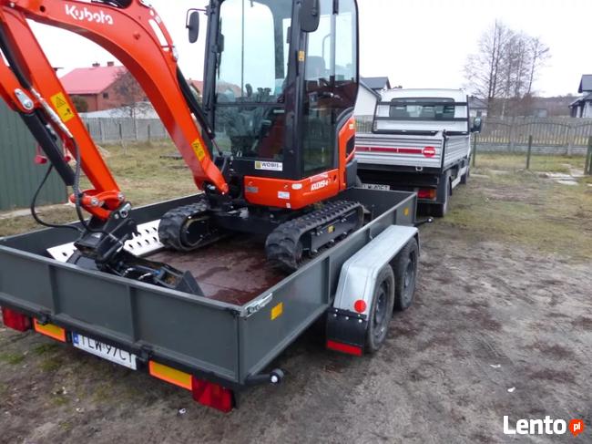 Usługi koparką 1,9 t i wywrotką 3,5 t