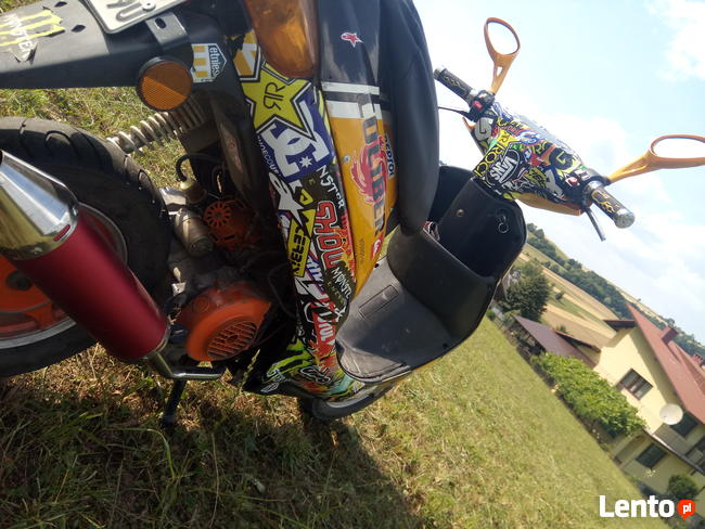 Kingway Coliber 4t 80cm skuter Tuning