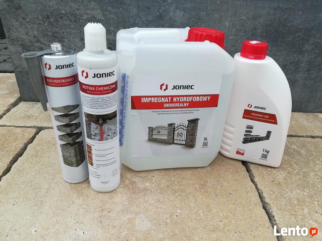 Chemia do betonu Joniec impregnaty kleje kostka brukowa ogro